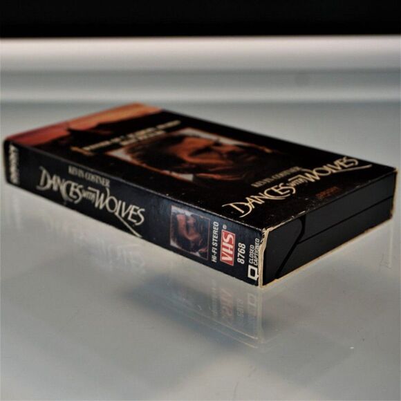 Dances With Wolves Vintage VHS Kevin Costner 1990 Orion Video - Picture 4 of 4